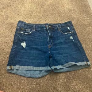 High Rise Old Navy Jean Shorts